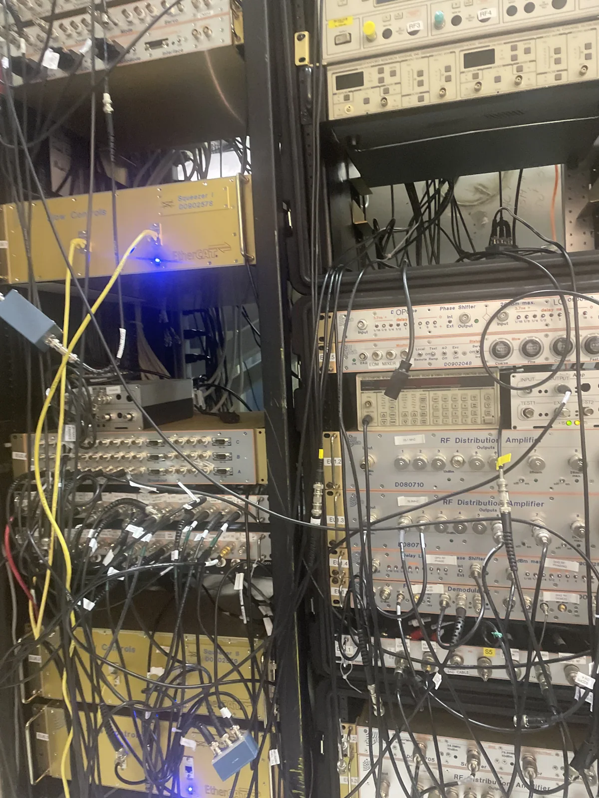 Equipment and infrastructure at LIGO Livingston
